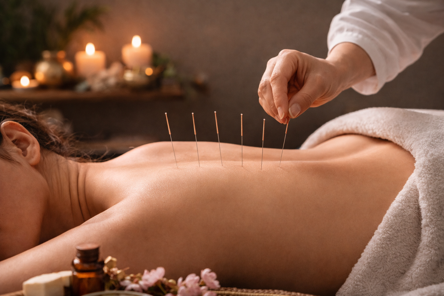 Student acupunctuur opleiding OHM-Academy